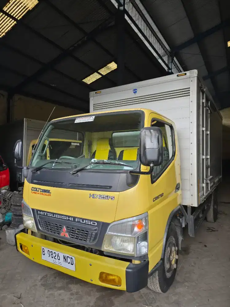 FS Mitsubishi Canter FE74 125HDV Box Aluminium Samping 2014 Pmk 2015