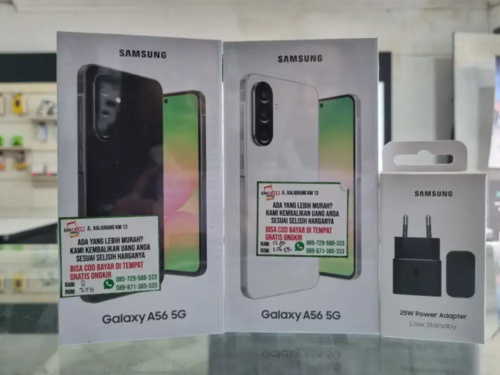 PROMO SAMSUNG GALAXY A56 FREE ADAPTER ORI SAMSUNG