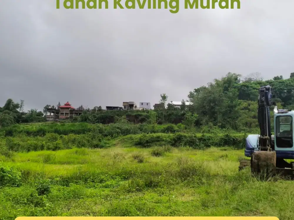 Tanah Kavling Murah area Wagir