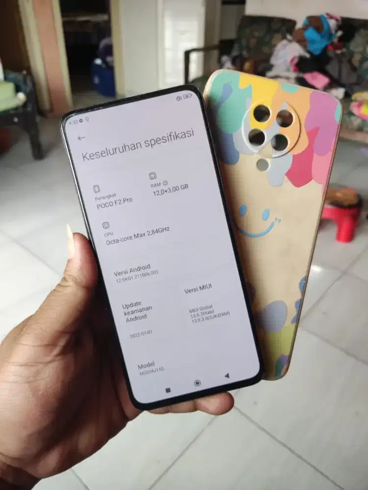 Poco f2 pro 12+12/128 segel nominus hp cas