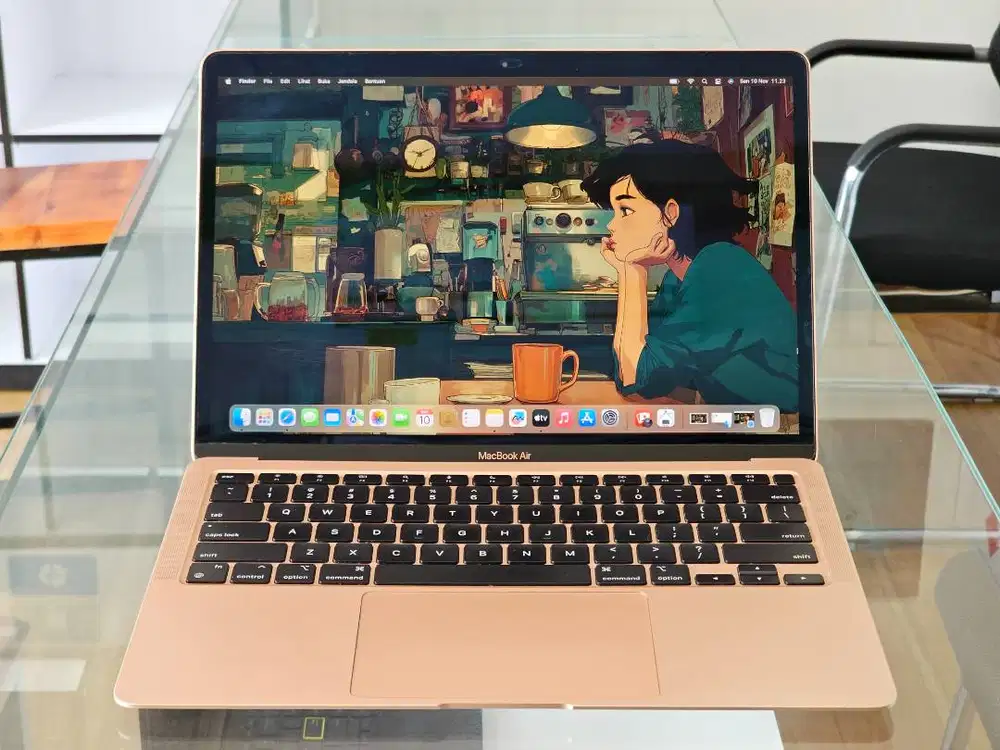 Macbook Air 2020 Apple M1 Chip Ram 8 GB 256 GB Flash Storage