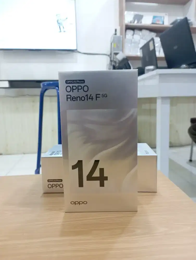 PROMO HP OPPO RENO 14F 5G 12/256 + GARANSI RESMI 100%