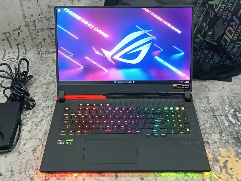 Asus ROG G713QM Ryzen 9-5900HX 32GB 1TB RTX 3060 6GB 130W FHD Like New