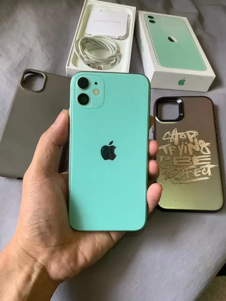 Dijual cepat iPhone 11 128gb ex inter