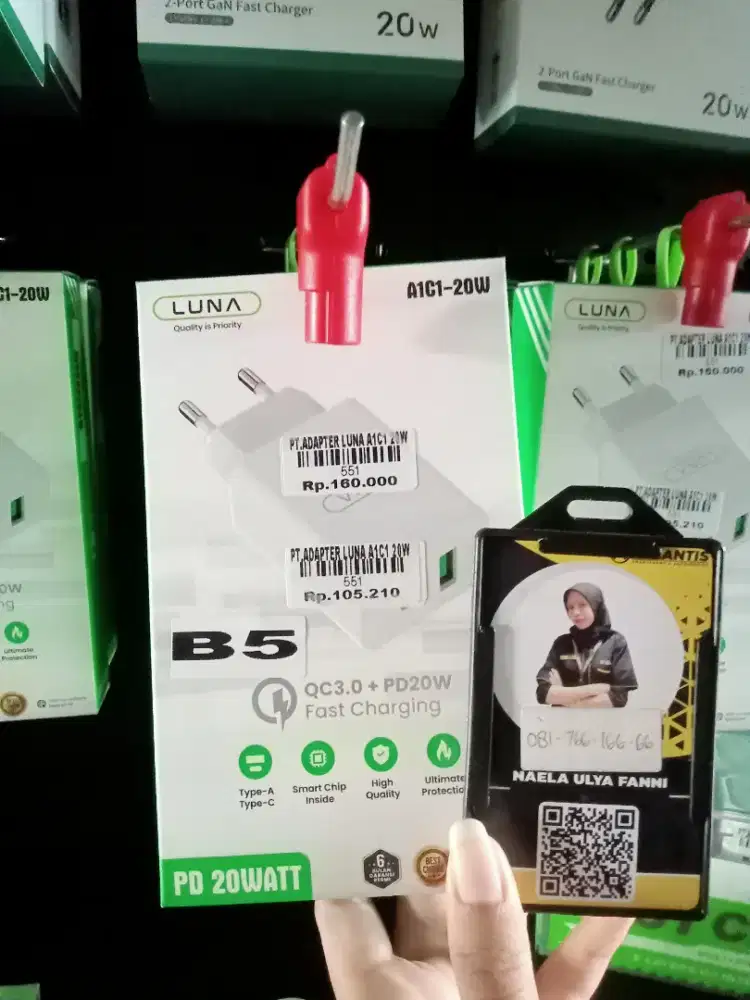 ADAPTER LUNA A1C1 20W| ATLANTIS DAHSYAT