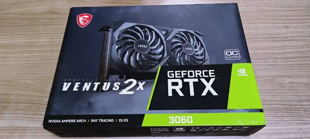 RTX 3060 OC 12GB Ventus MSI 12 GB Second Like *NEW*