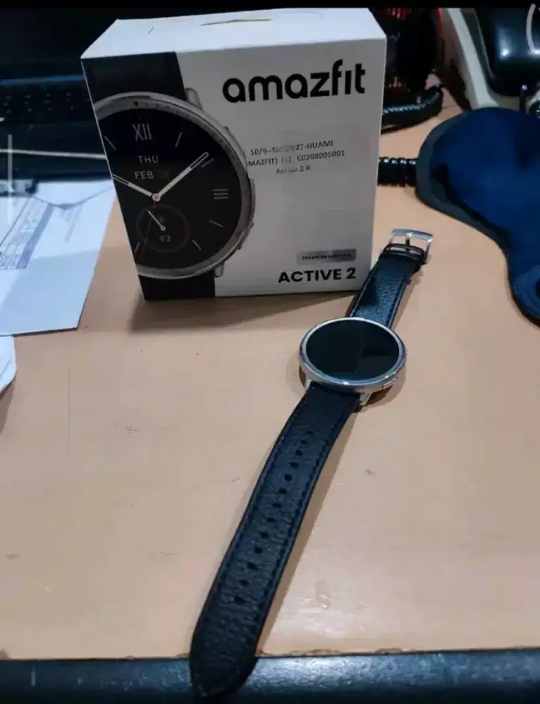 Smartwatch amazfit active 2 premium smart watch gps running strava