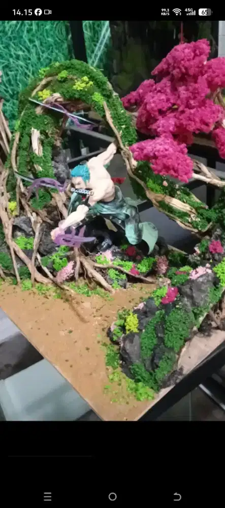 Aquascape diorama