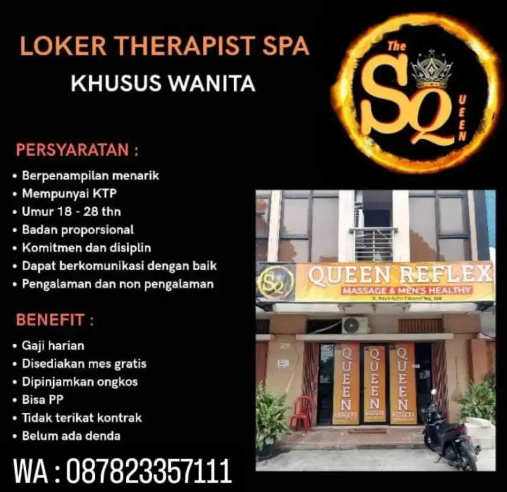 Lowongan kerja therapist