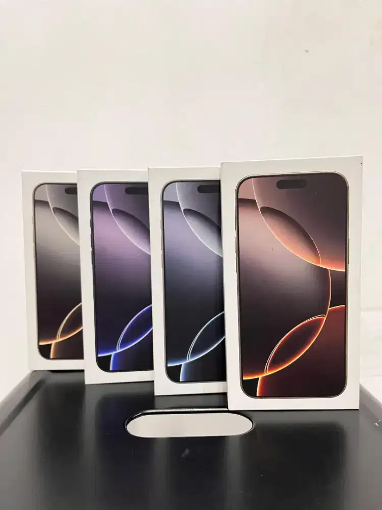 New Iphone 16 pro max garansi resmi iBox stok terbatas