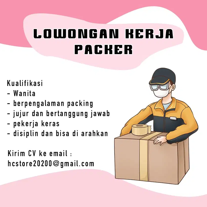 LOWONGAN KERJA PACKER