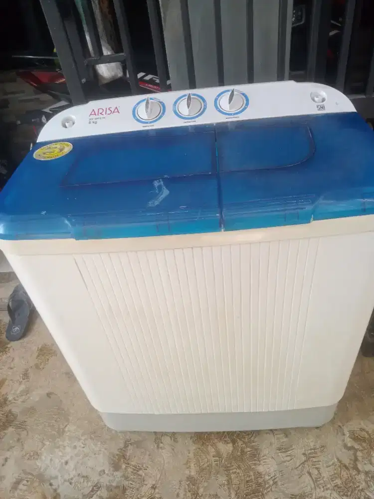 Jual mesin cuci 2 tabung normal semua