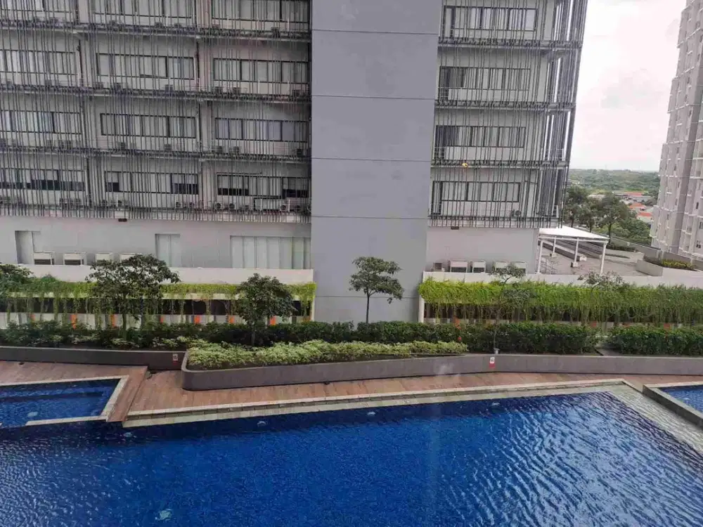 Dijual rugi apartment 2lt Denver Citraland kosongan termurah view pool