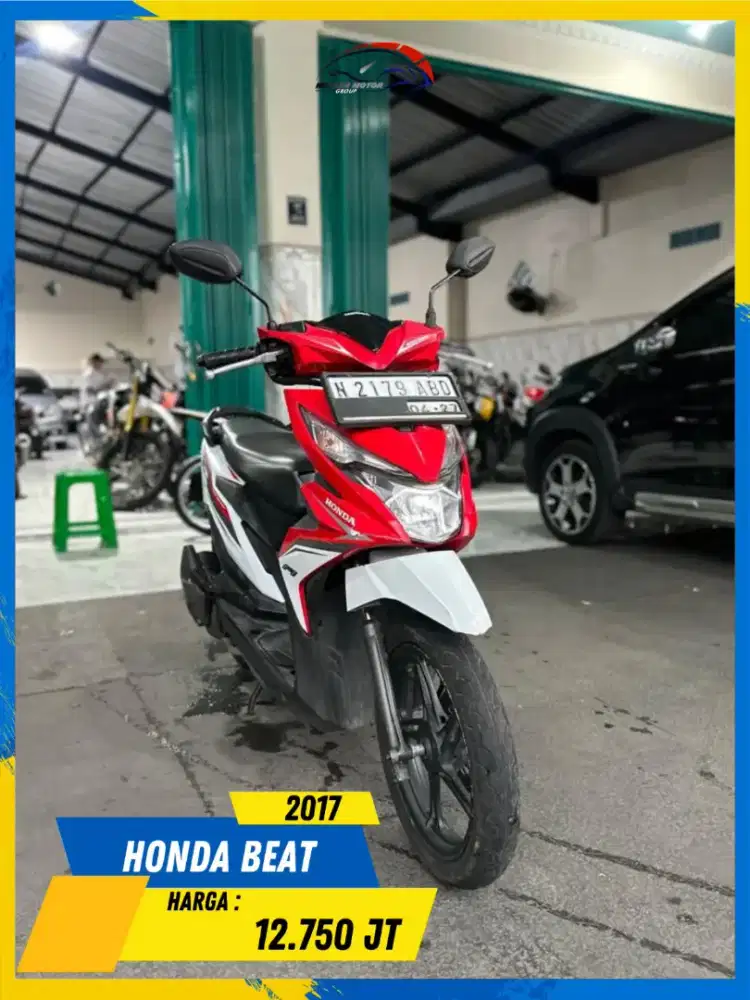 HONDA BEAT 2017 MURAH BERKUALITAS BOSS HIKMAH MOTOR KEPUH MALANG