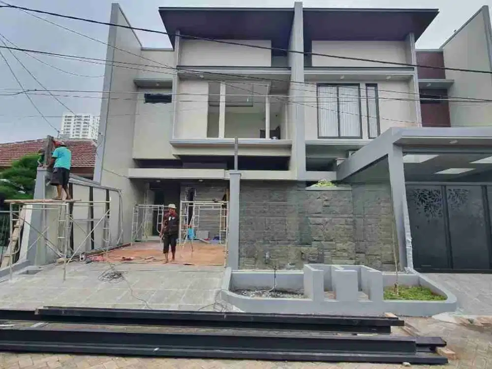 Jual Rumah Baru Manyar Surabaya dekat Galaxy Mall Kertajaya Dharmahusada