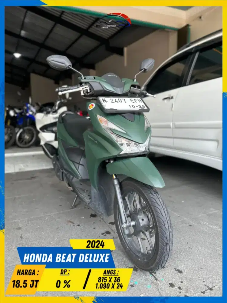 HONDA BEAT DELUXE 2024 KEYLESS MASZEHH HIKMAH MOTOR KEPUH MALANG
