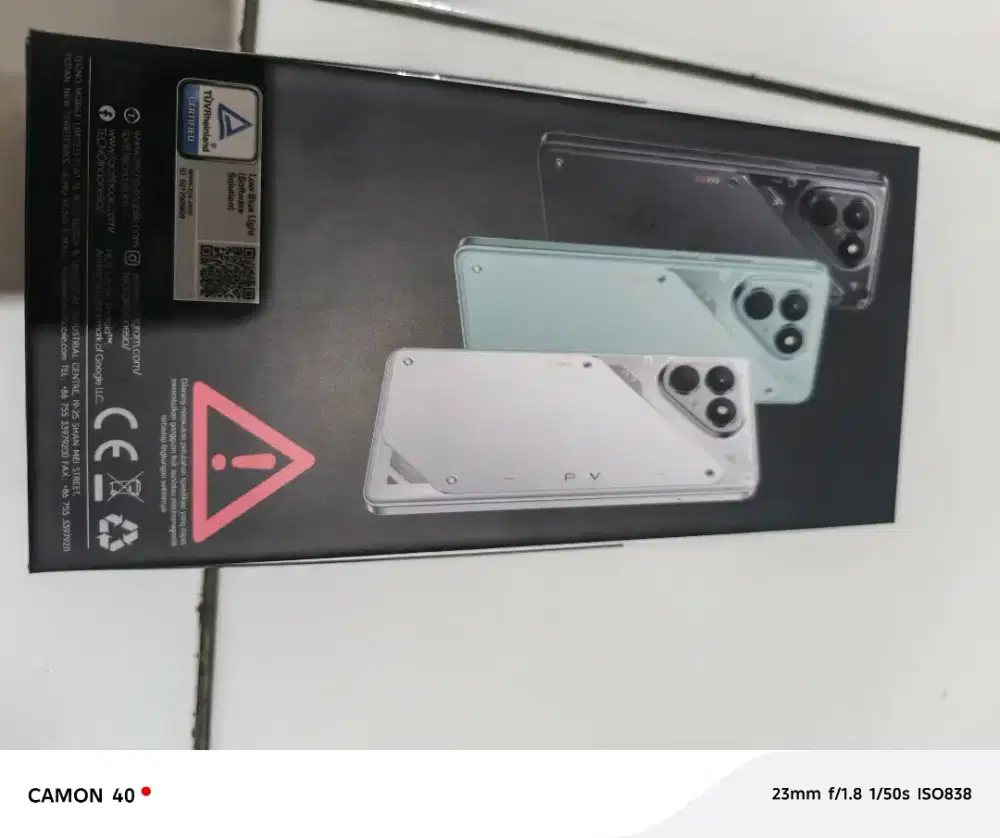 Di jual tecno pova 7 8/256