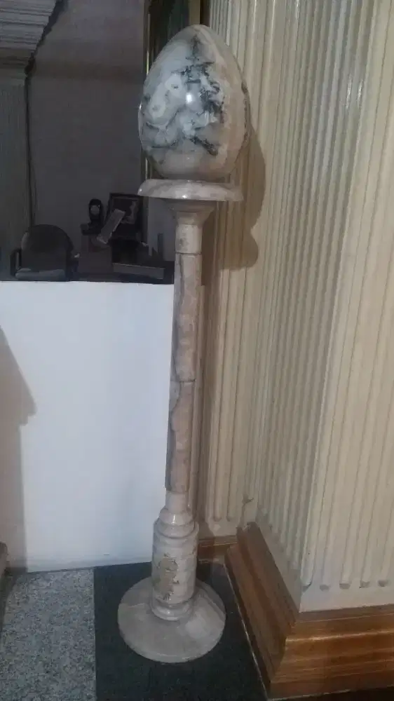 Lampu hias batu onyx tembus cahaya