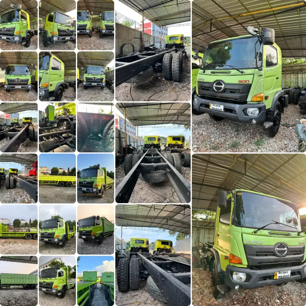 HINO LOHAN FM260JW ASLI LONG KEPALA SASIS 6X4 TRONTON ISTIMEWA SEKALI