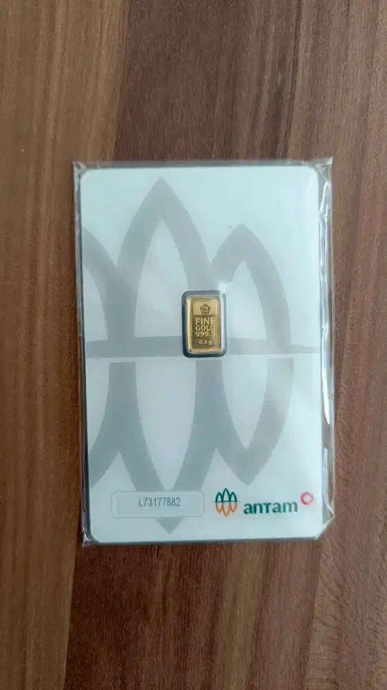 Emas Antam 0.5 Gram & Waris 1 gram
