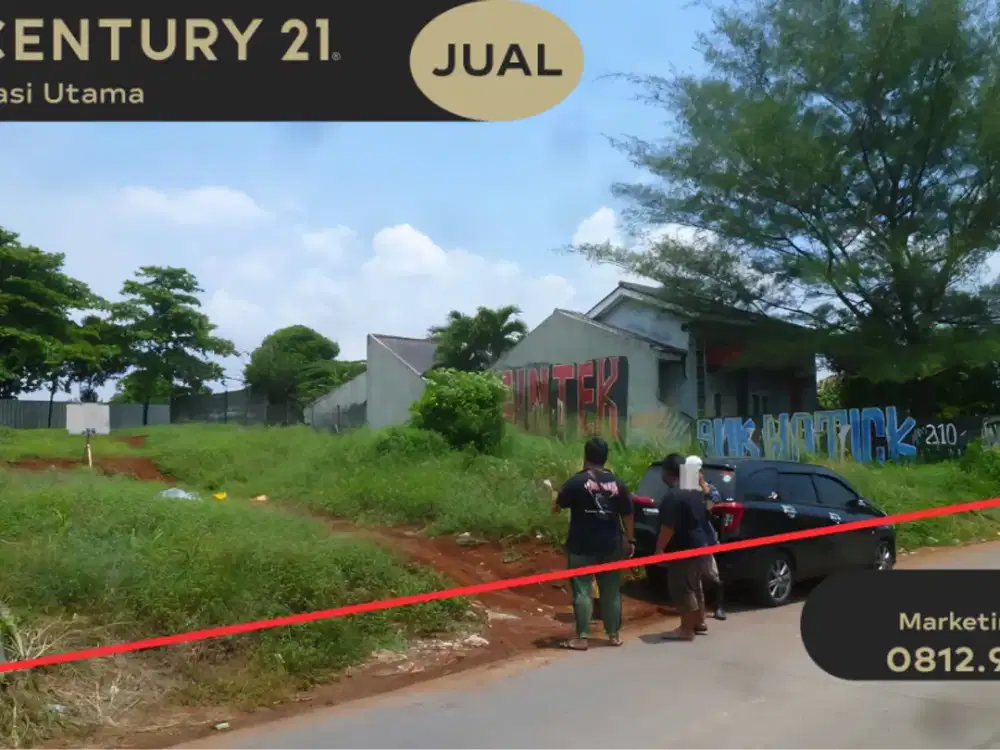 DIJUAL TANAH DI JALAN LEUWINANGGUNG TAPOS DEPOK