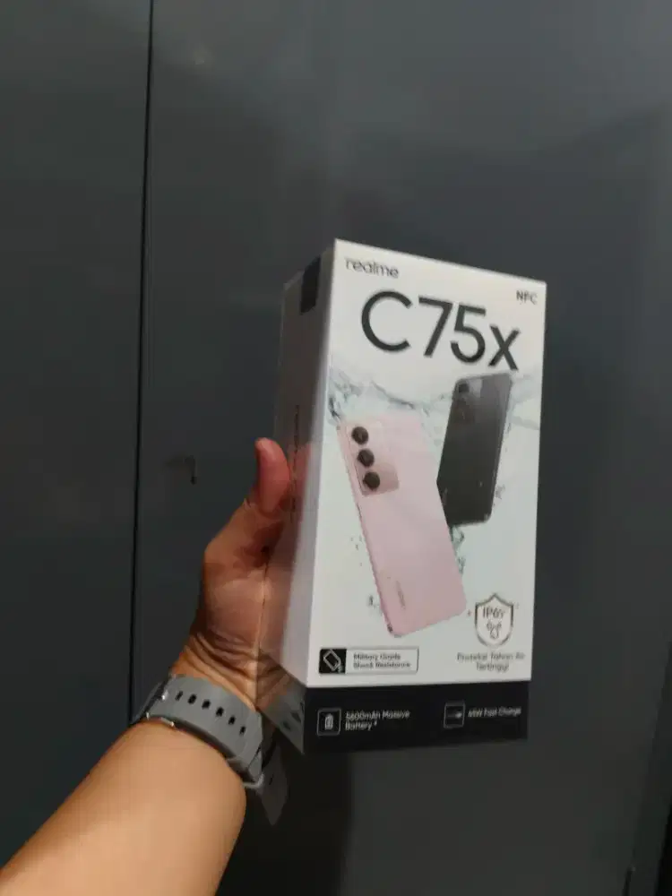 ready stok realme C75x new segel termurah