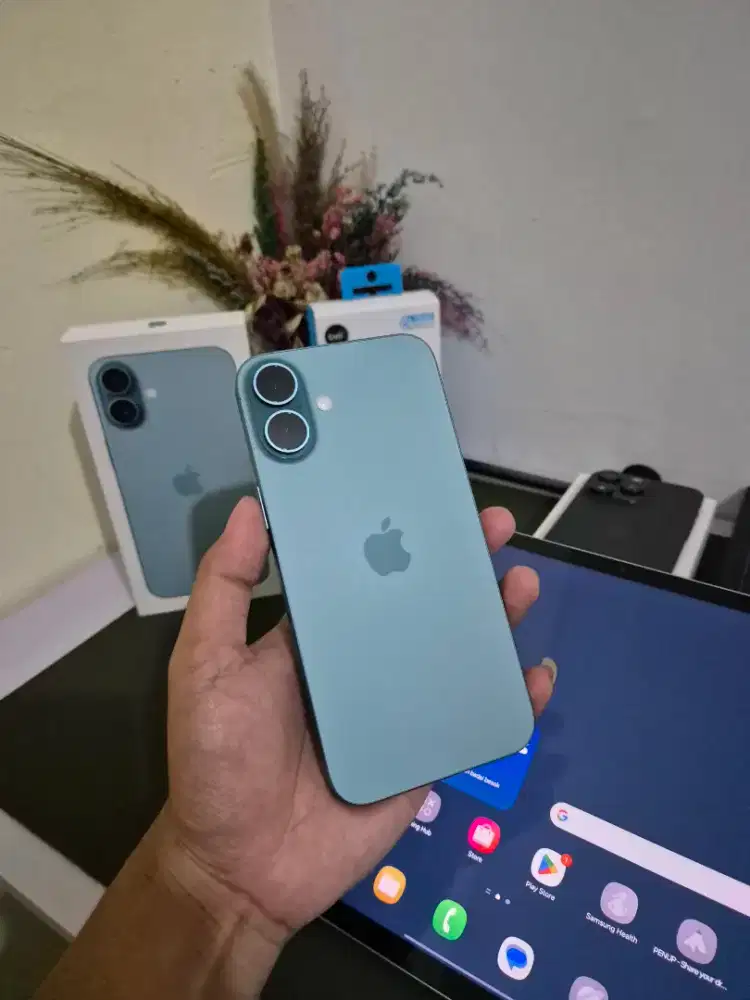 Iphone 16 plus 128gb ibox fullset like new