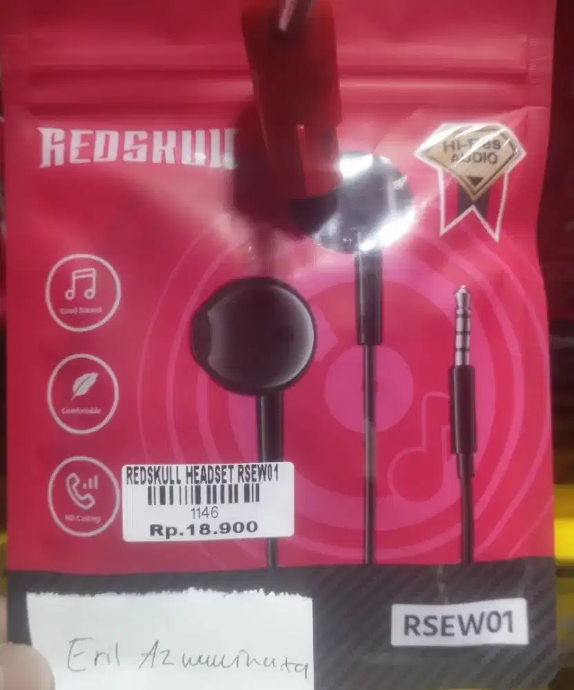 REDSKULL HEADSET RSEW01 l ATLANTIS DAHSYAT