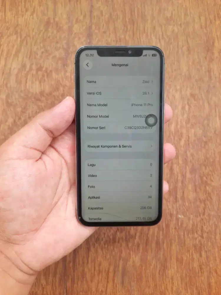 Iphone 11 pro 256gb ex inter