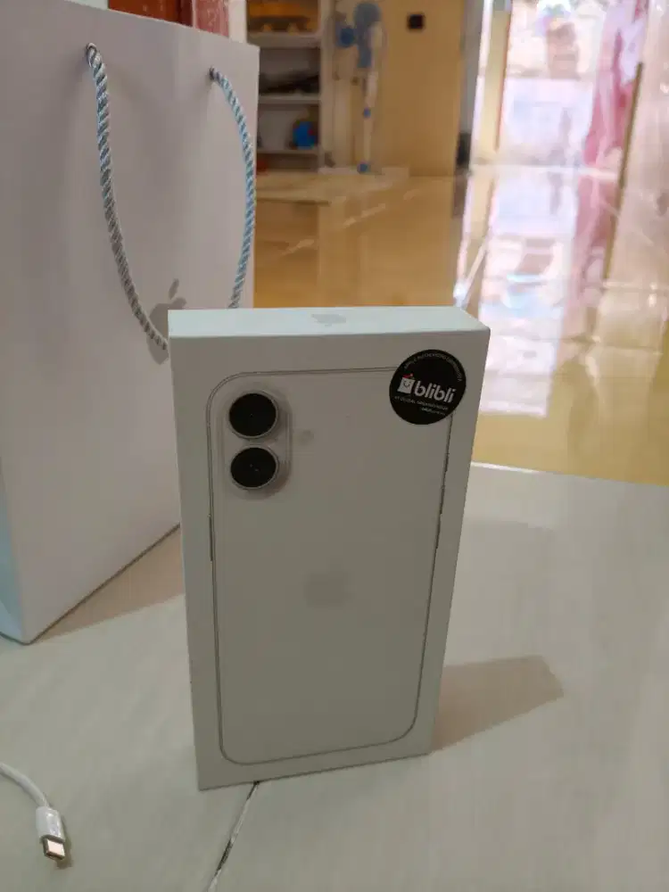 Iphone 16 plus 128 Gb Pemakaian 5 Bulan