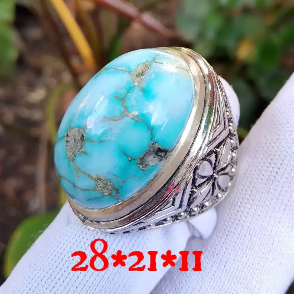 Natural pirus ceplok kuro jumbo dim 28*20*11 ring alfaka size 9 net