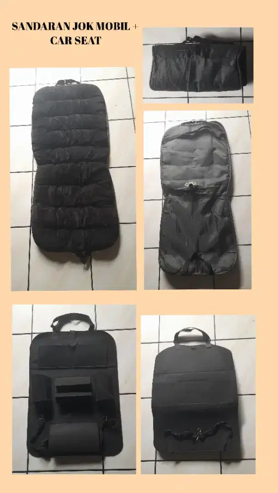 Sandaran Jok Mobil + Car Seat.