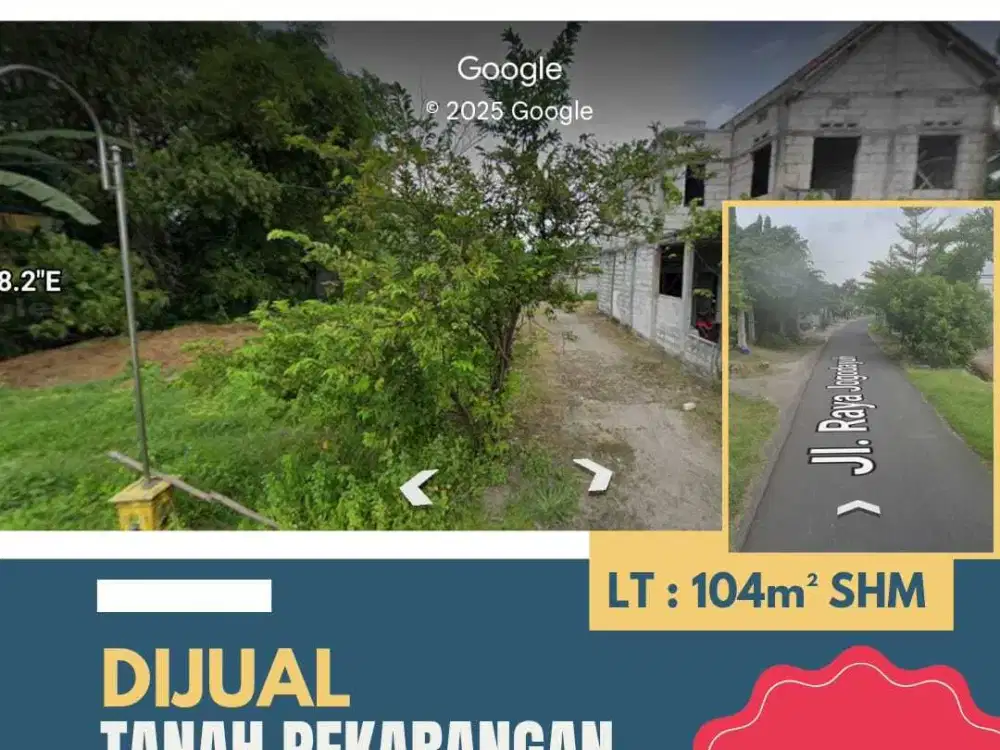 Tanah di Pinggir Jalan Raya Jogodayuh, Patokan, Madiun
