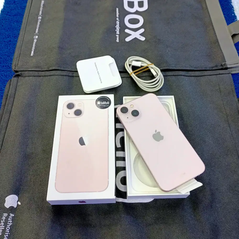 Iphone 13 128gb 99% perfeck like new Ex grs resmi blibli