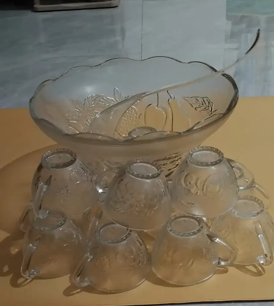 Jual mangkuk es buah 1 set