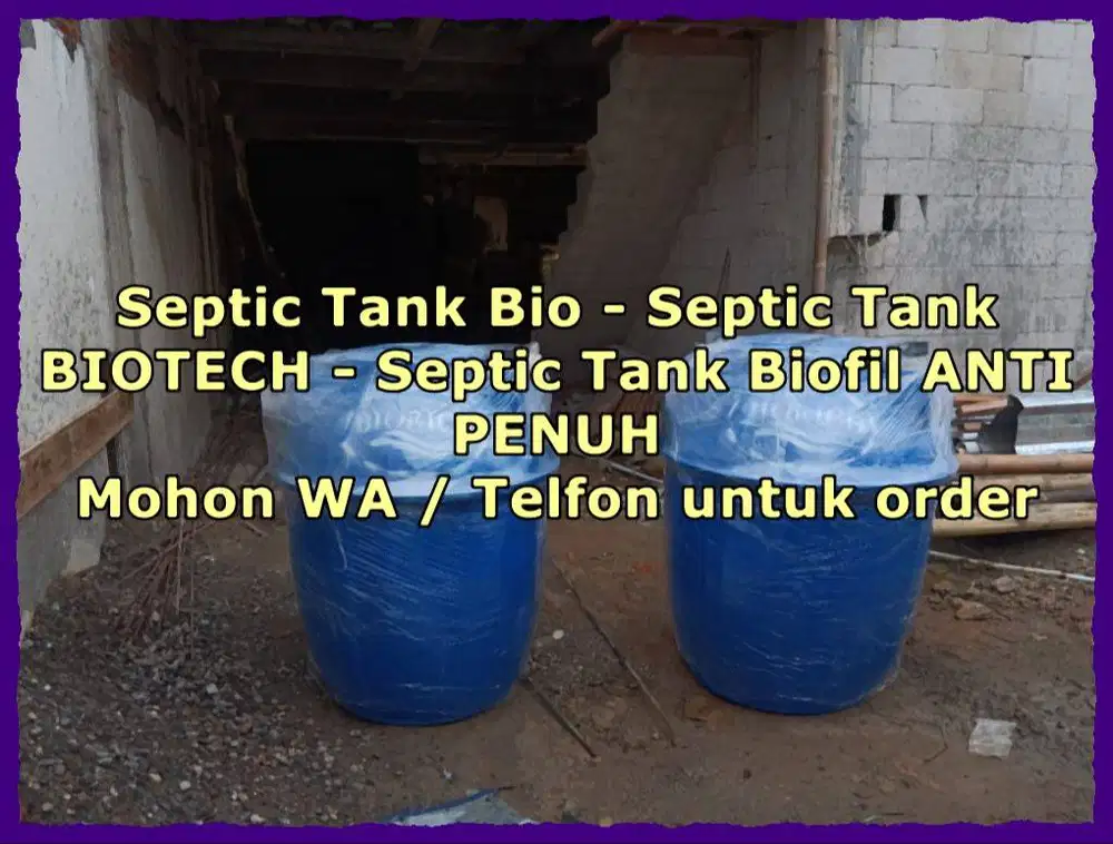 Septic Tank, Sepiteng Bio, Biotech, Biofil, Biotank