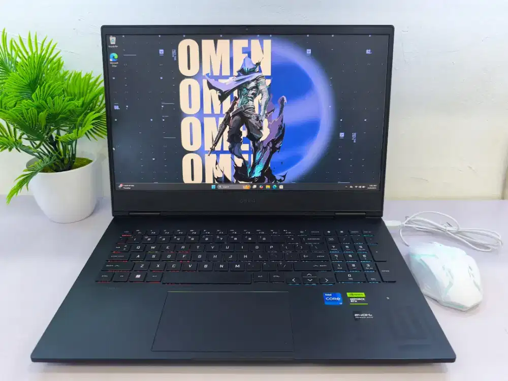 Omen 16 
Ci7-13700HQ
RAM 16GB
SSD 1TB
RTX 4060 8GB,16QHD IPS 240Hz