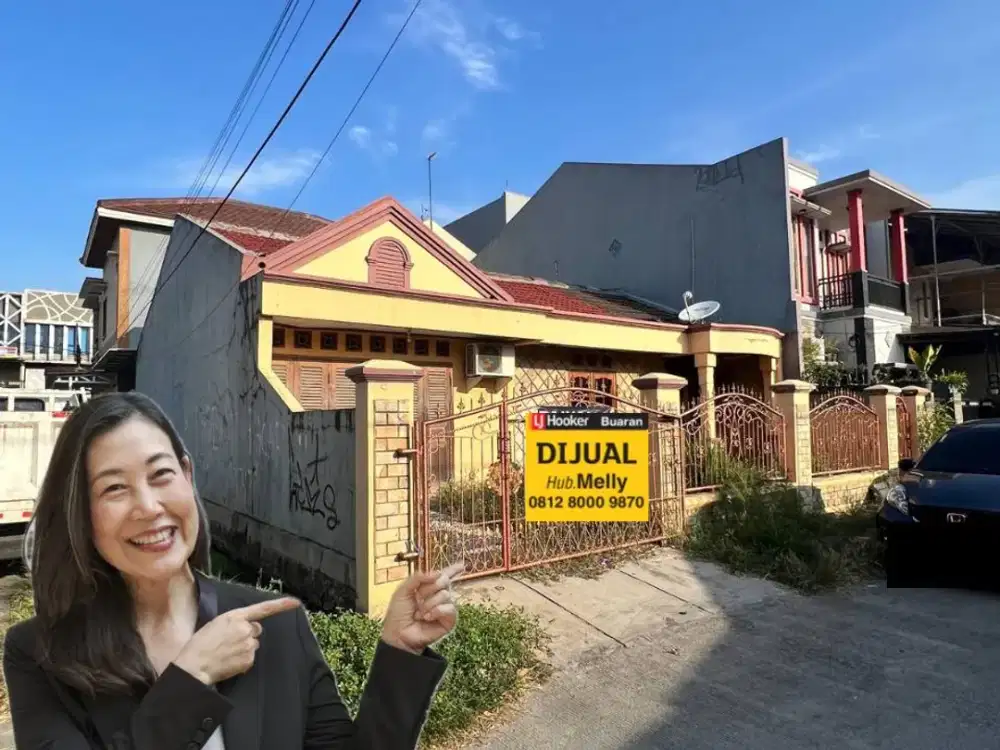 Rumah Posisi Hoek di Komplek Villa Indah Permai Bekasi