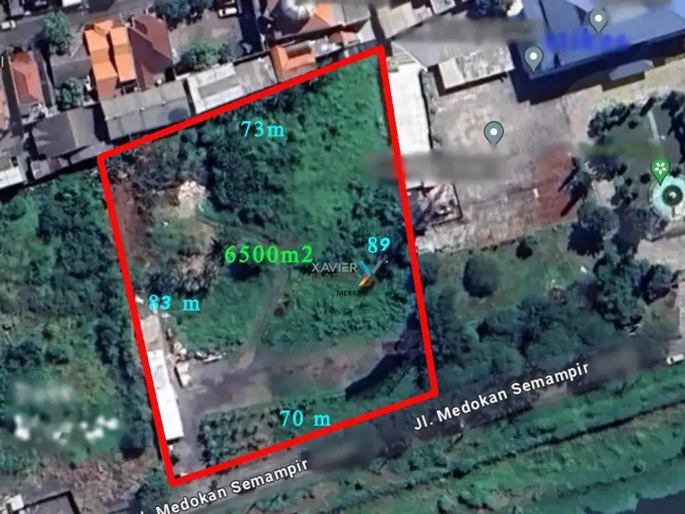 Disewakan Lahan dekat MERR Medokan Semampir Strategis