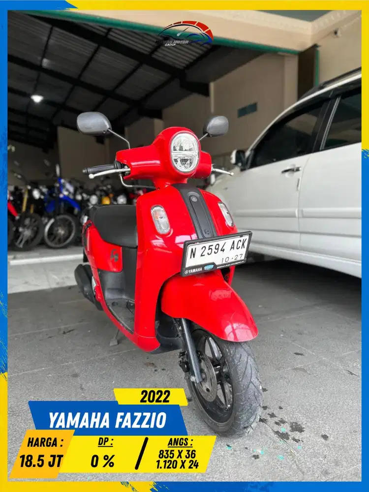 YAMAHA FAZZIO 2022 MANTAP GASS POLL MASZEHH HIKMAH MOTOR KEPUH