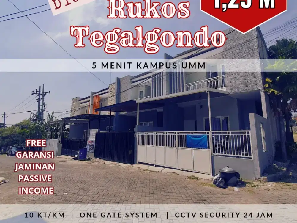 Kost Eksklusif Tegalgondo, Dekat UMM – Lokasi Strategis & Potensi Income Tinggi!