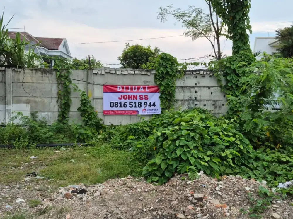 DiJual Tanah Klampis Semolo Barat, dekat MERR, Semolowaru, Nginden, Manyar, Menur