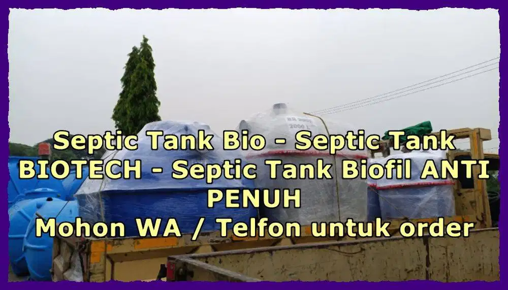 Septictank, Sepiteng Biofilter, Biotank, Biofil,