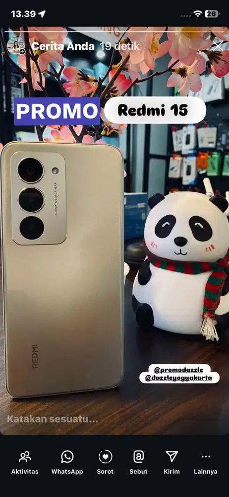 promo redmi 15 8/256