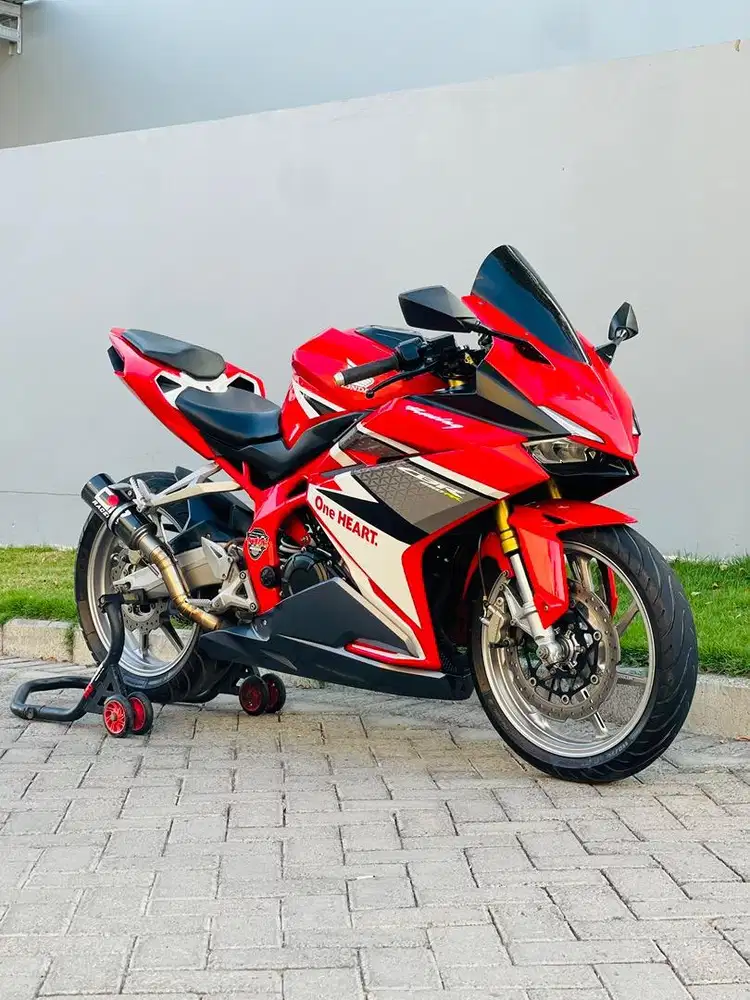 Honda cbr250rr red racing 2017 plat AG pajak on cbr250 rr cbr 250rr