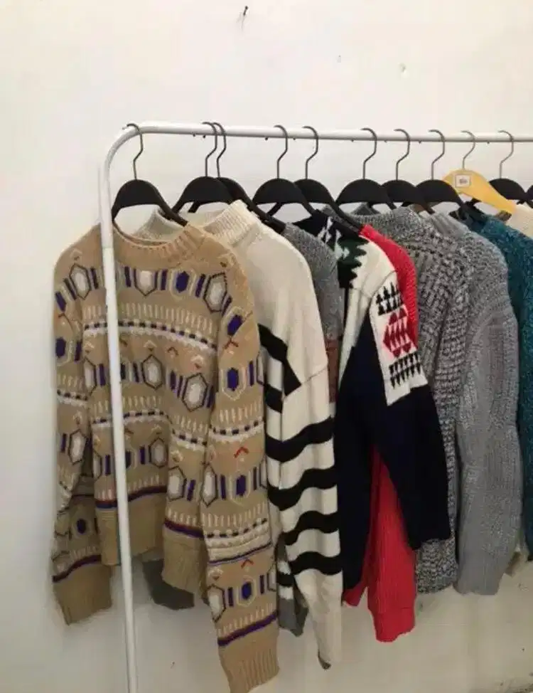 Jual Baju Rajut Korea Sultan cuma 35K