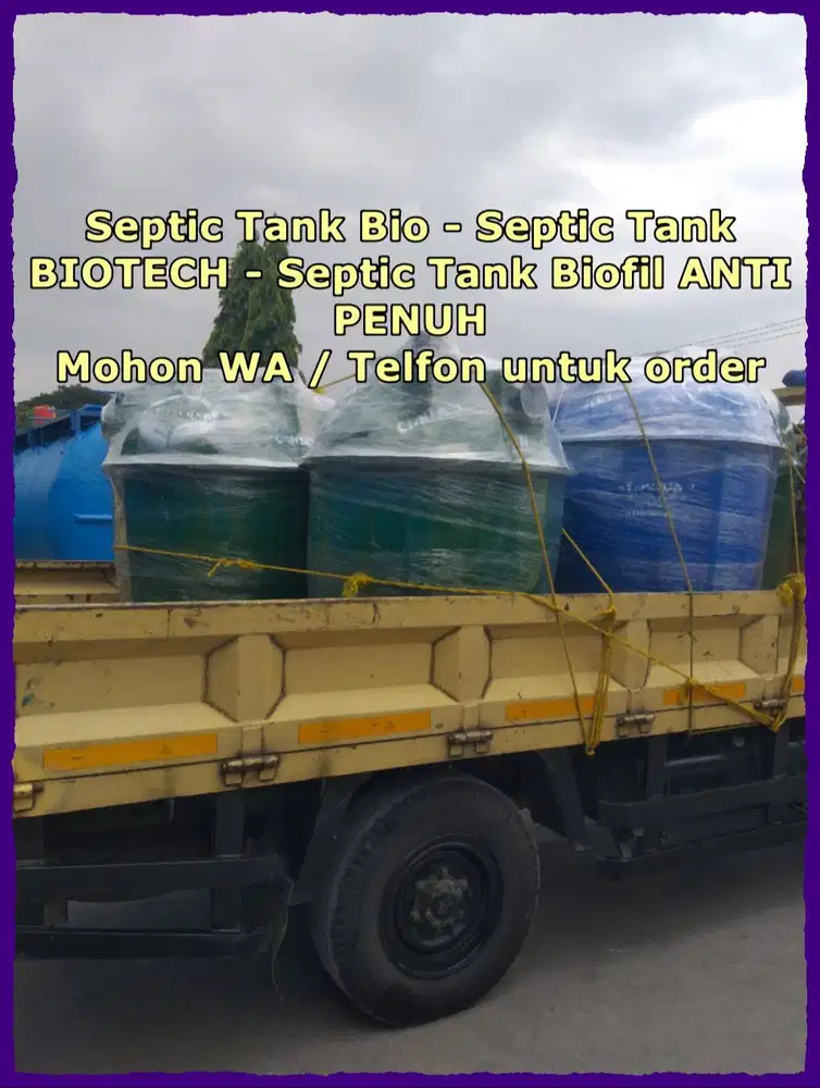 Septic Tank, Sepiteng Bio, Biotech, Biofil, Biotank,