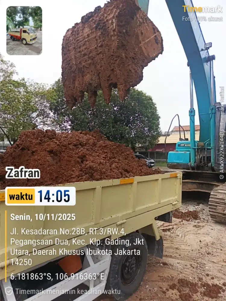 Jasa angkut puing dan buang sampah