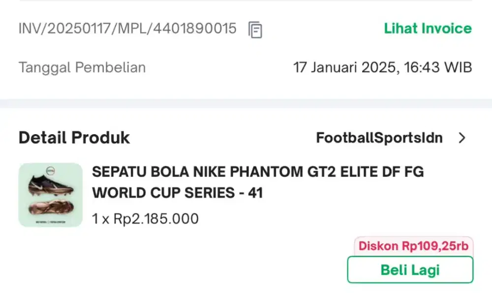 Jual Sepatu Bola Nike Phantom GT2 Elite DF FG