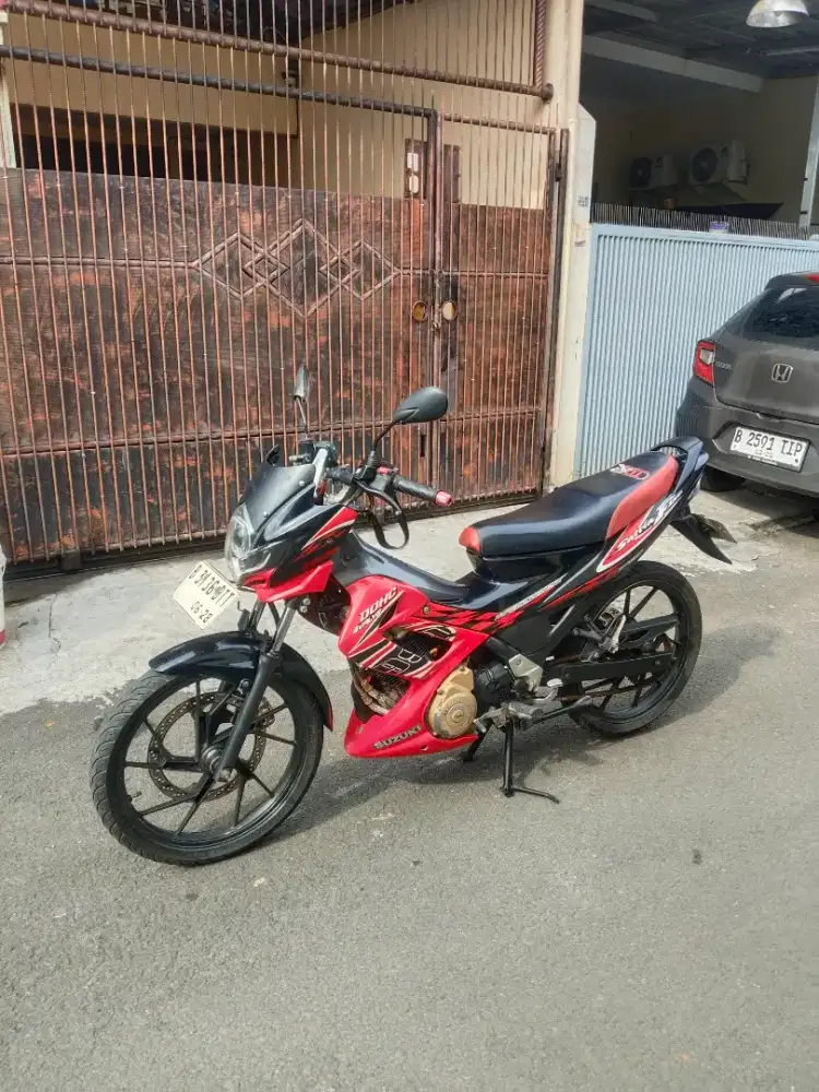 Suzuki satria f 150 CC 2013 PJK pnjng mesin halus